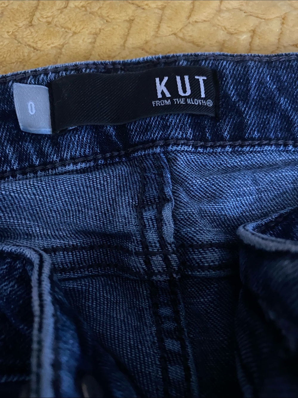 Kut From The Kloth Kids Dark Blue Denim Jeans